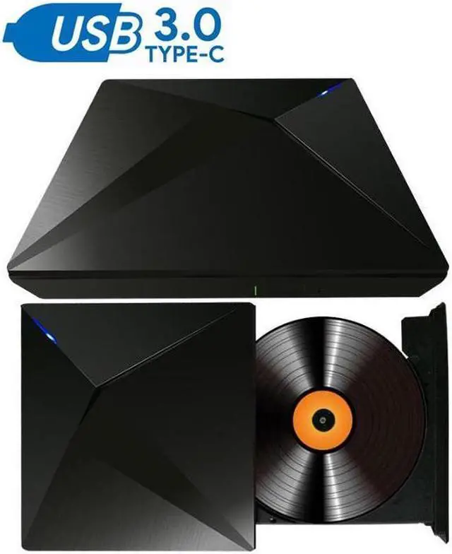 Main image of IXJYLCPC Polaris External DVD Drive, USB 3.0 Portable CD/DVD+/-RW Drive/DVD Player for Laptop CD ROM Burner Compatible with Laptop Desktop PC Windows Linux OS Apple Mac Black