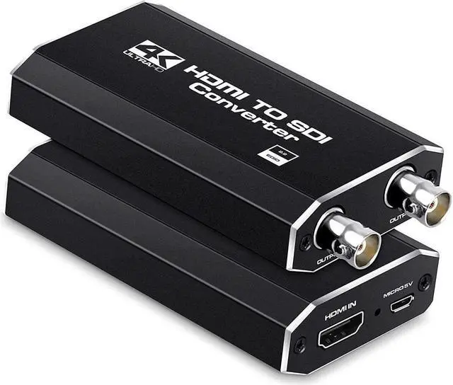 Main image of IXJYLCPC 4K@60Hz HDMI to Two 1080@60Hz SDI Converter,HDMI to SDI Adapter 4K HDMI in to Two SDI Output SD-SDI HD-SDI 3G-SDI Video Converter Adapter for SDI Monitor HDTV