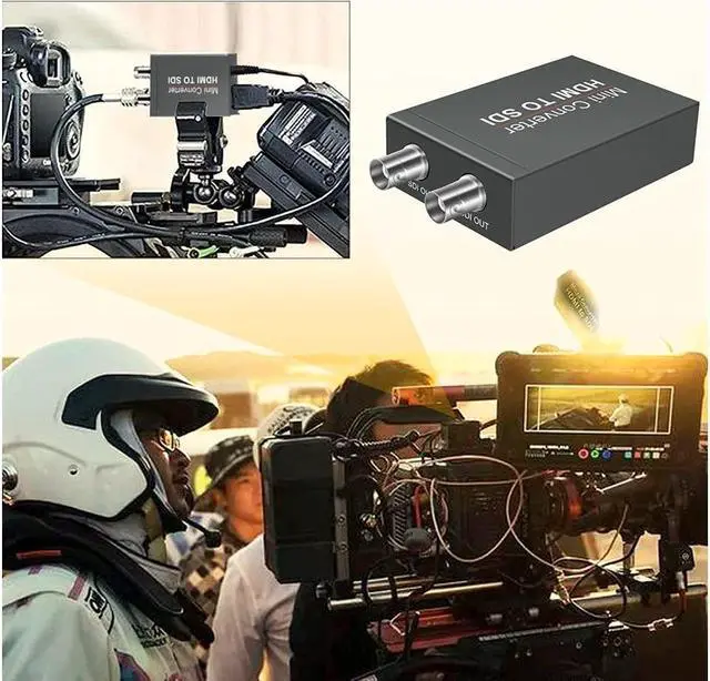 Alt view image 2 of 7 - IXJYLCPC 1080P HDMI to SDI Converter Adapter, With Power Supply