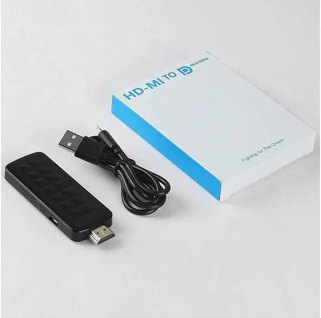Alt view image 7 of 7 - IXJYLCPC HDMI to DisplayPort (DP) Adapter 4K@60Hz Gold Plated HDMI v2.0 to DP 1.4V Adapter (Male to Female), Uni-Directional HDMI to Display Port Adapter (OZHD2)