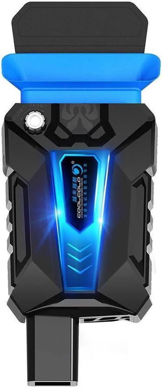 Alt view image 2 of 7 - IXJYLCPC CoolCold Ice Magic 3 Mini Universal Laptop Cooling Fan USB Plug Exhaust Fan Speed Adjustable Notebook cooler Portable Lighted