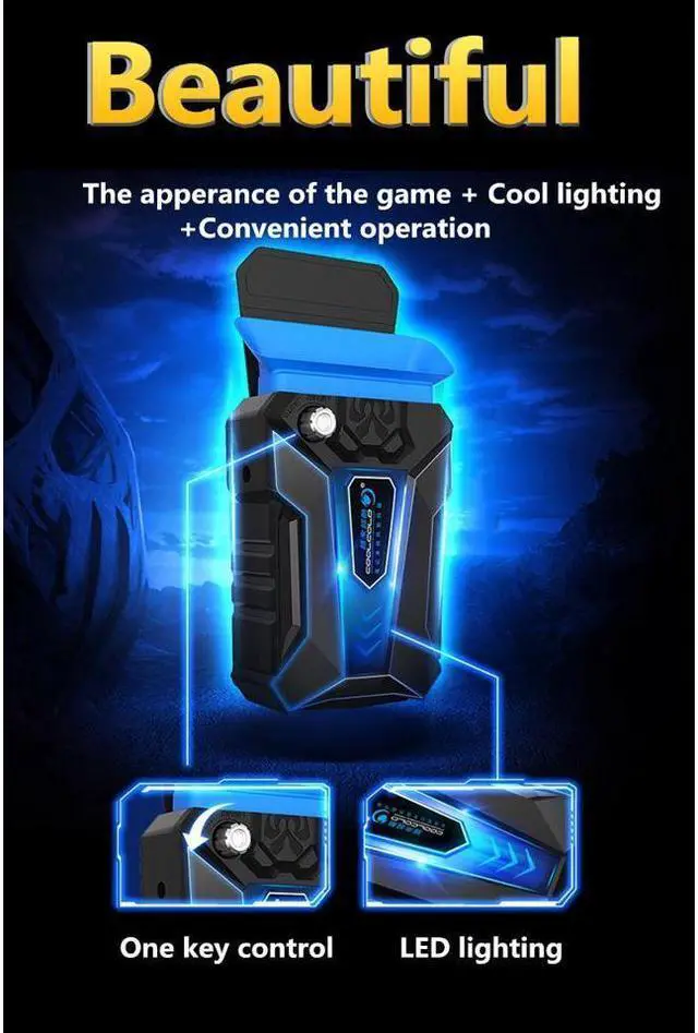 Alt view image 6 of 7 - IXJYLCPC CoolCold Ice Magic 3 Mini Universal Laptop Cooling Fan USB Plug Exhaust Fan Speed Adjustable Notebook cooler Portable Lighted