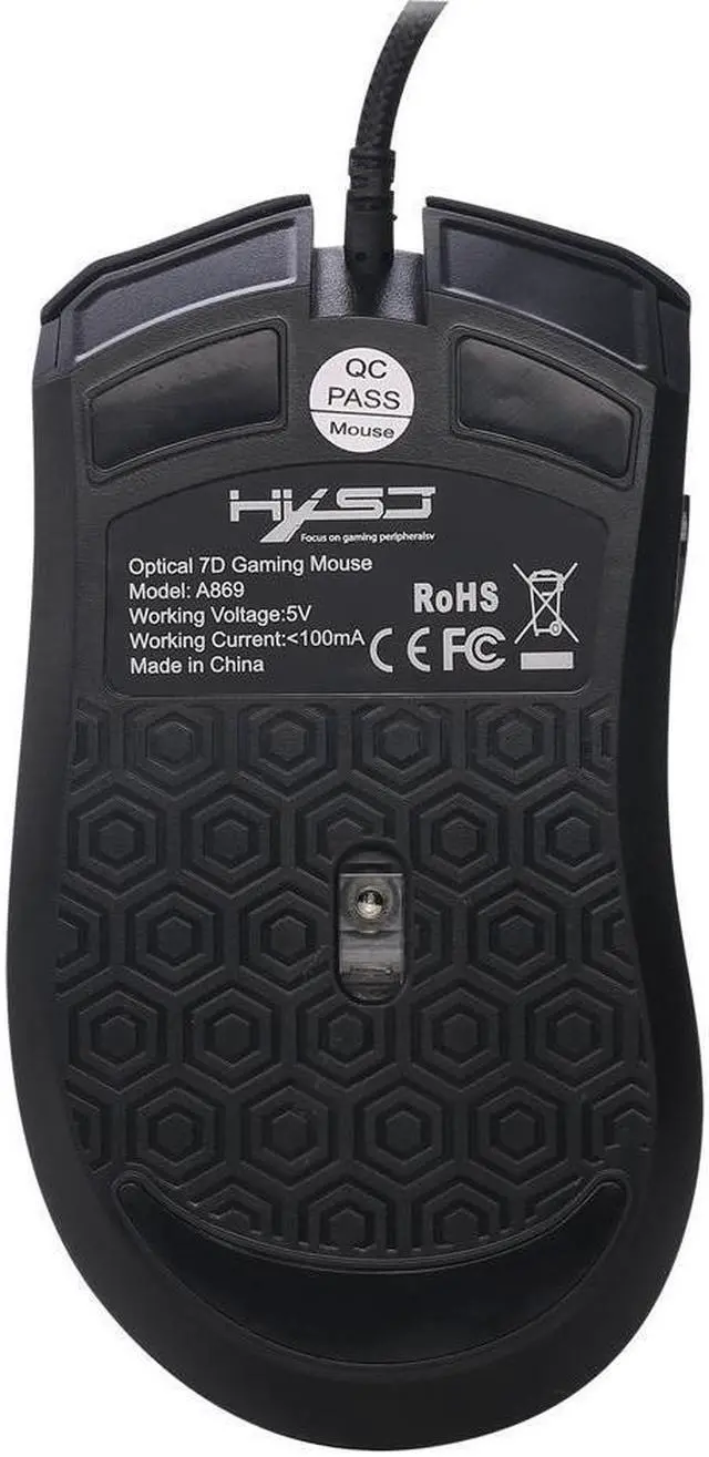 Alt view image 3 of 7 - IXJYLCPC 3200DPI 7 Buttons 7 colors LED Optical USB Wired Mouse Gamer Mice computer mause mouse Gaming Mouse For Pro Gamer