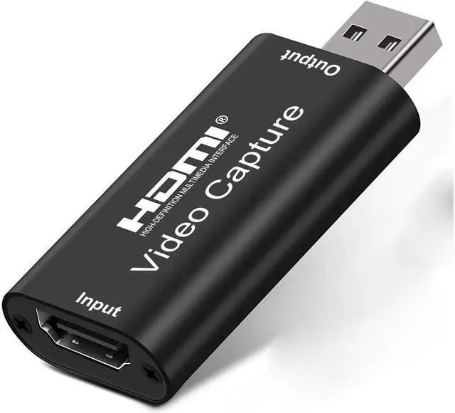 Main image of IXJYLCPC Audio Video Capture Card, 4K HDMI to USB Capture Cards, 1080P60 Record via DSLR, Camcorder, Action Cam for Game/Live Streaming/Video Conference/Teaching