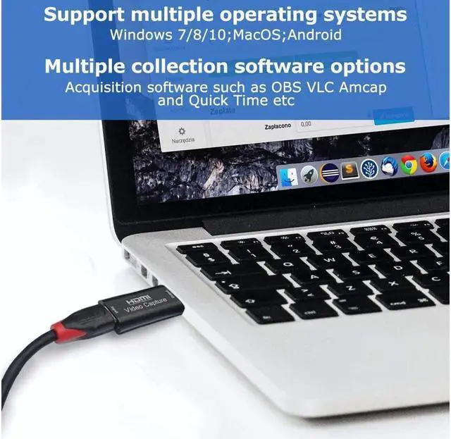 Alt view image 5 of 7 - IXJYLCPC Video Capture Card, HDMI to USB Audio Capture Card, 4K 1080P60 Capture Devices for Gaming Live Streaming Video Recorder, Compatible with Windows Mac OS System for PS4/5 Switch Xbox Steam