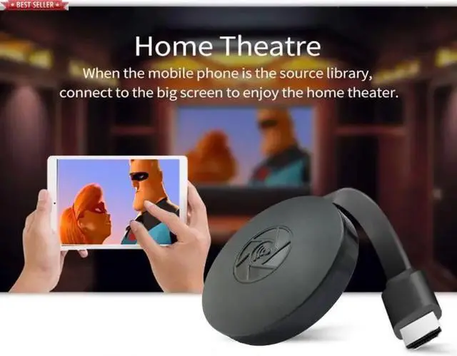 Alt view image 5 of 6 - IXJYLCPC 2.4G 1080P Display Receiver HDTV-Compat Wireless Wifi Dongle USB C Dongle Mirroring Phone Tablet PC Screen to TV Projector