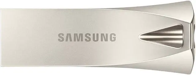 Main image of SAMSUNG BAR Plus 256GB USB 3.1 Flash Drive - Champagne Silver MUF-256BE3/AM