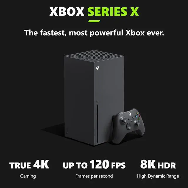 Alt view image 2 of 6 - Xbox Series X  1TB 12 Teraflops Of Raw Graphic Processing Power  DirectX Ray Tracing  A Custom SSD And 4K Gaming.