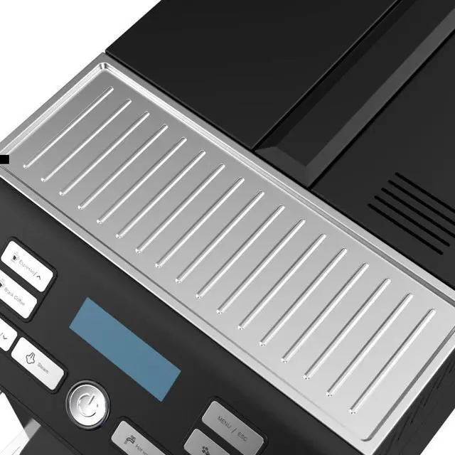 Alt view image 4 of 6 - Dafino-205 Fully Automatic Espresso Machine w/ Milk Frother, Black,Stainless steel Espresso