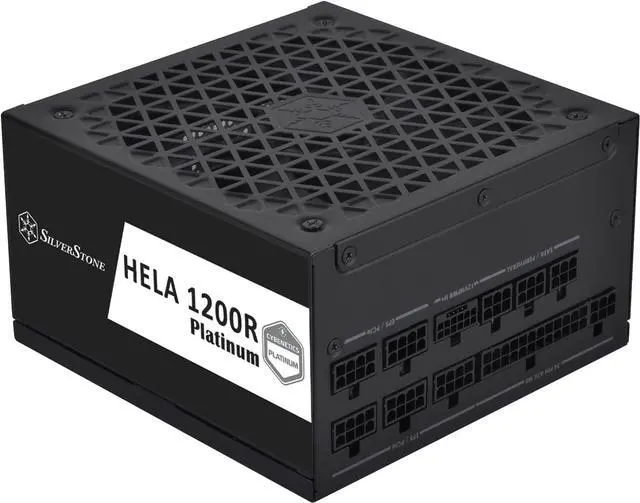 Main image of SilverStone Technology HELA 1200R Platinum ATX 3.0 / PCIe Gen 5 1200W Fully Modular Power Supply, SST-HA1200R-PM