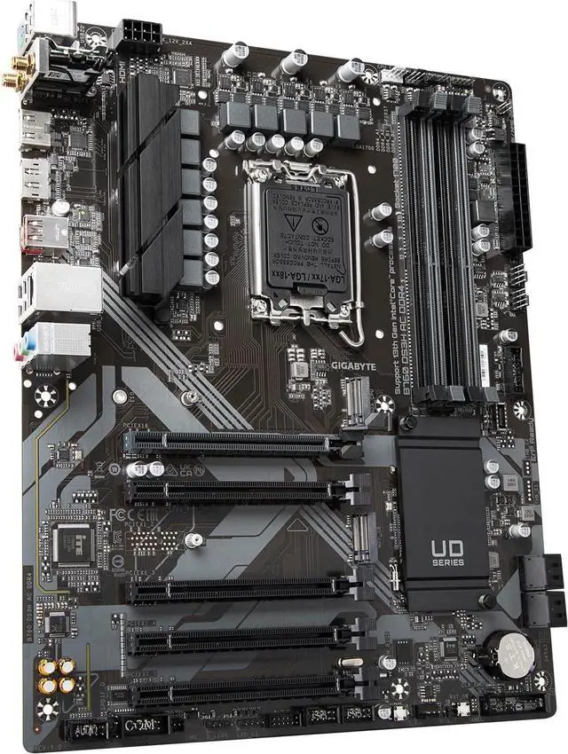 Alt view image 2 of 4 - Gigabyte B760 DS3H AC DDR4 Intel LGA 1700 B760 ATX M.2 Desktop Motherboard B