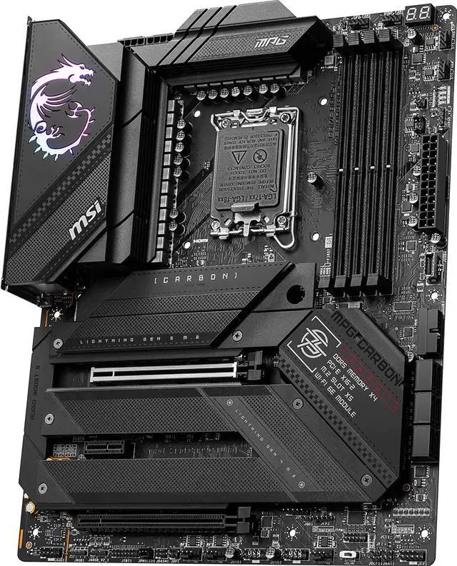 Alt view image 2 of 4 - MSI MSI MPG Z790 CARBON WIFI Intel LGA 1700 Z790 ATX M.2 Desktop Motherboard A