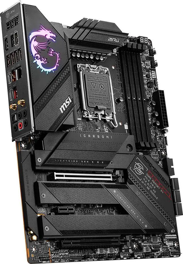Alt view image 3 of 4 - MSI MSI MPG Z790 CARBON WIFI Intel LGA 1700 Z790 ATX M.2 Desktop Motherboard A
