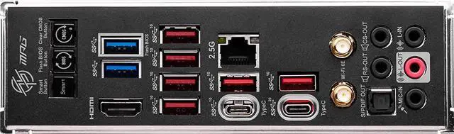 Alt view image 4 of 4 - MSI MSI MPG Z790 CARBON WIFI Intel LGA 1700 Z790 ATX M.2 Desktop Motherboard A