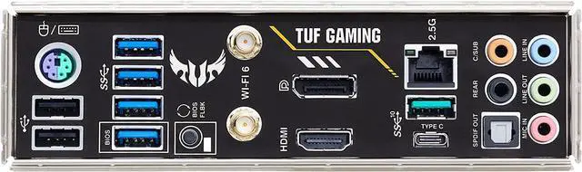 Alt view image 4 of 4 - ASUS TUF GAMING B550M-PLUS WIFI II AMD AM4 B550 MicroATX Desktop Motherboard B