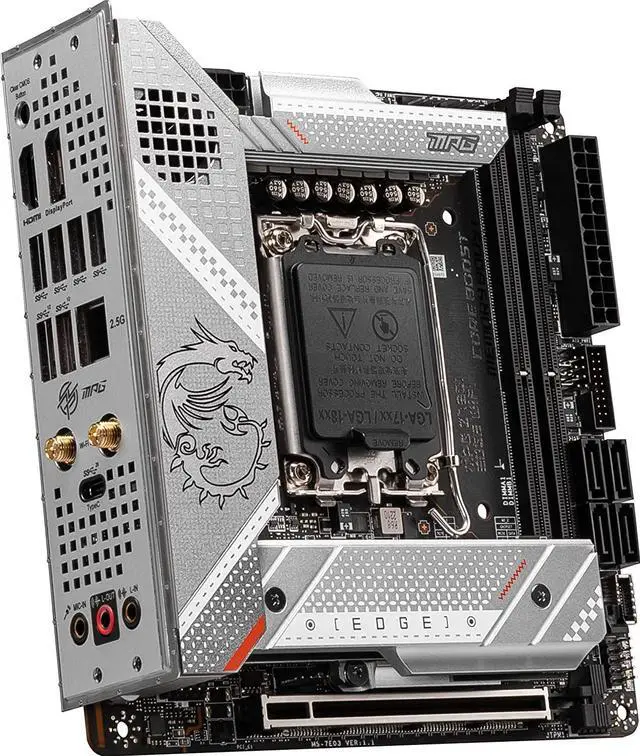 Alt view image 3 of 4 - MSI MPG Z790I EDGE WIFI Intel LGA 1700 Z790 Mini-ITX M.2 Desktop Motherboard A