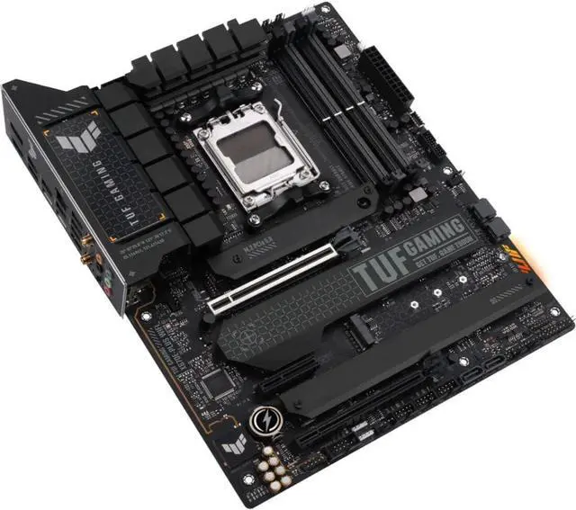 Alt view image 3 of 4 - ASUS TUF GAMING X670E-PLUS WIFI AMD AM5 X670 ATX M.2 Desktop Motherboard A