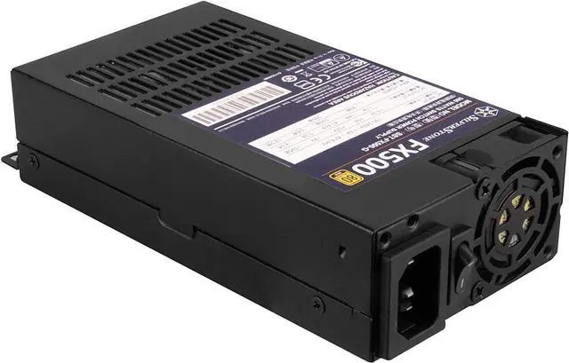 Alt view image 2 of 7 - SilverStone Technology FX500-G, 500W Flex ATX 80 Plus Gold Power Supply, SST-FX500-G, Welcome to consult