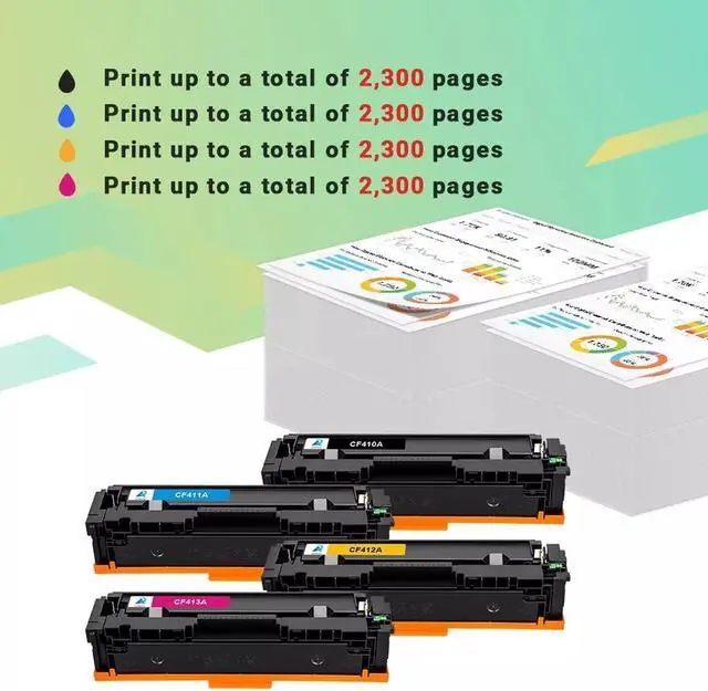 Alt view image 3 of 4 - 4PK CE410A CE410X Toner Cartridge For 305A LaserJet Pro 400 M475dn M475dw
