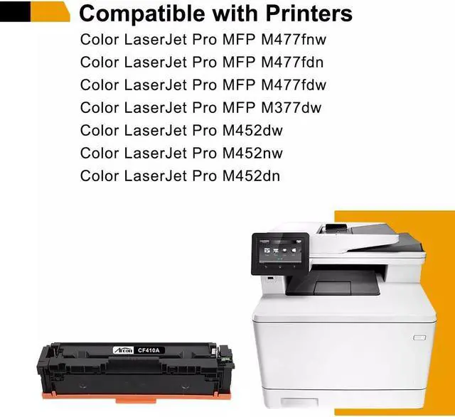 Alt view image 4 of 4 - 4PK CE410A CE410X Toner Cartridge For 305A LaserJet Pro 400 M475dn M475dw