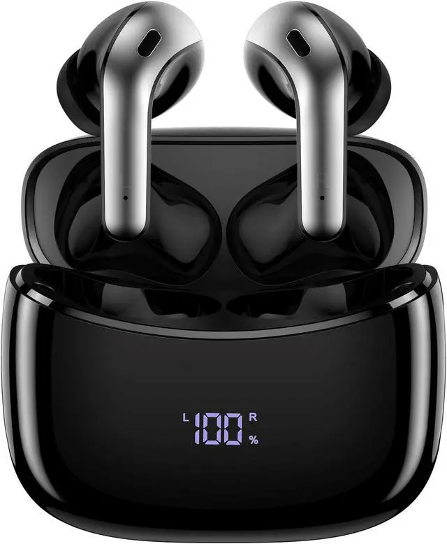 Main image of Wireless Earbuds, Bluetooth Headset with Microphone Touch Control , IPX7 Waterproof, High-Fidelity Stereo Earphones for Sports and Work,Compatible with iPhone 13 Pro Max XS XR Samsung Android