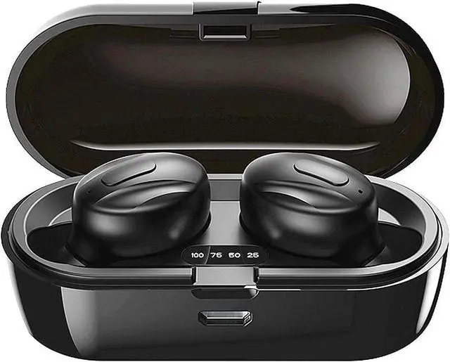 Main image of Wireless Earbuds,True Wireless Bluetooth 5.0 Earbuds Built-in Microphone,IPX5 Waterproof,Stereo Bass Noise Cancelling Earphones Headset with Charging Case