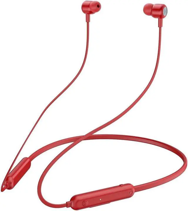 Main image of Bluetooth Earbuds Wireless Headphones Bluetooth 5.3 Running Headphones IPX7 Waterproof Earphones with 12 Hrs Playtime Stereo Sound Isolation Headsets for Workout Gym,Red