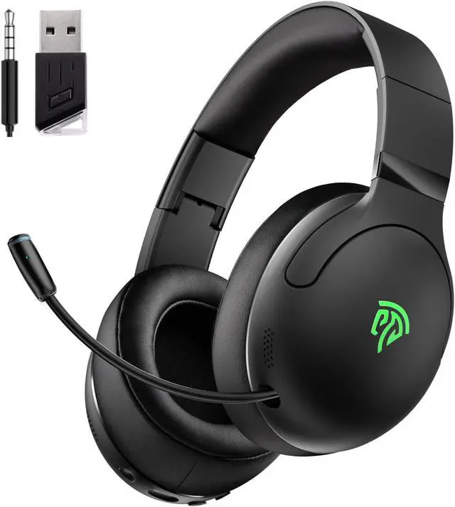 Main image of Wireless Gaming Headset with Stretchable Microphone for PS5,PS4,PC,Nintendo Switch,Mac, 2.4G SUB Foldable Bluetooth 5.3 Gaming Headphones,Ultra-Light,3.5mm Wired Jack for Xbox