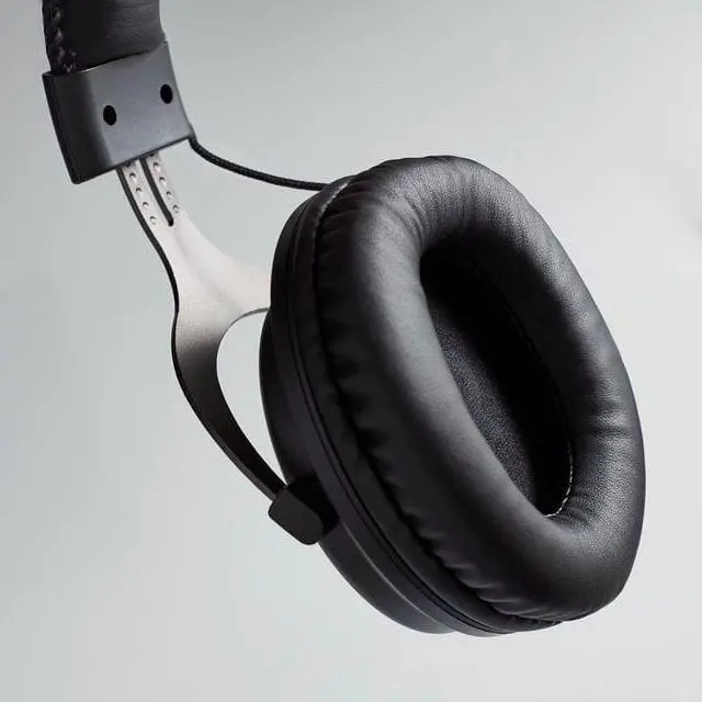Alt view image 5 of 7 - Over-Ear Gaming Headset, Built-in Mic for PC, 6 ft Cable, Black