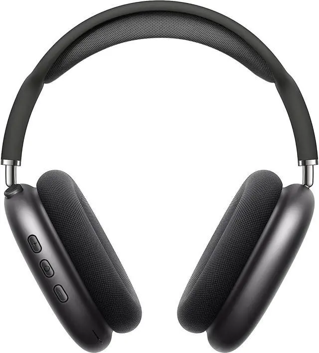 Main image of Wireless Headphones Bluetooth Active Noise Canceling over Ear Headphones with Microphones Hifi Audio for iOS/Android-Space Gray