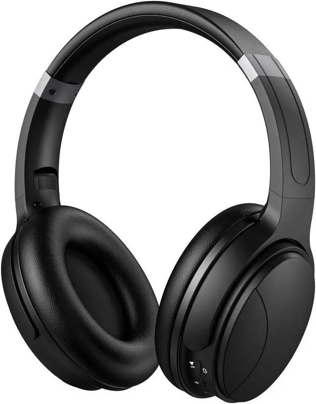 Main image of Wireless Bluetooth Over Ear Headphones with Microphone, Black, Q8