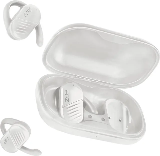 Main image of Wireless In-Ear Headphones, Waterproof Headphones, Sweat Resistant Sports Headphones for Running, Cycling, Hiking, Gym, Mountaineering, and Driving.(White)