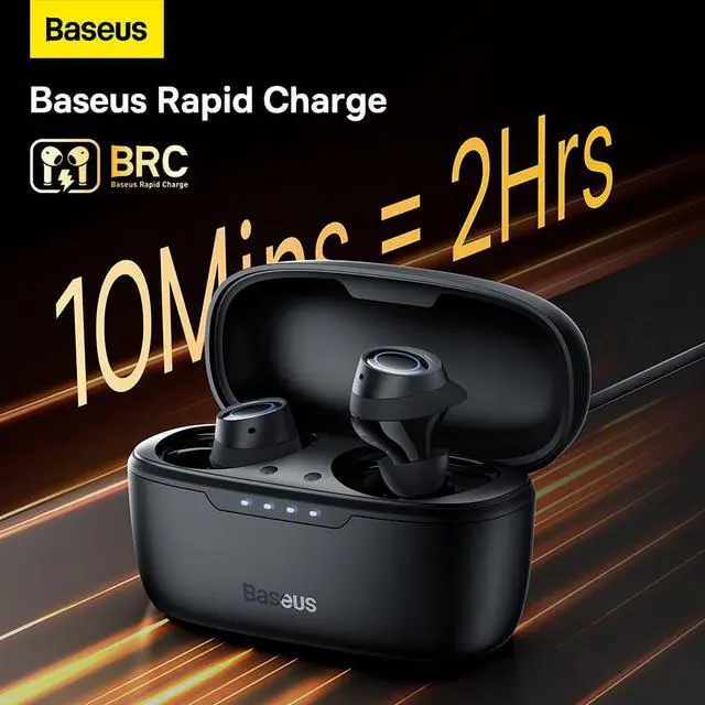 Alt view image 4 of 7 - Wireless Earbuds Active Noise Cancelling Earbuds 140H Playtime Bluetooth Headphones