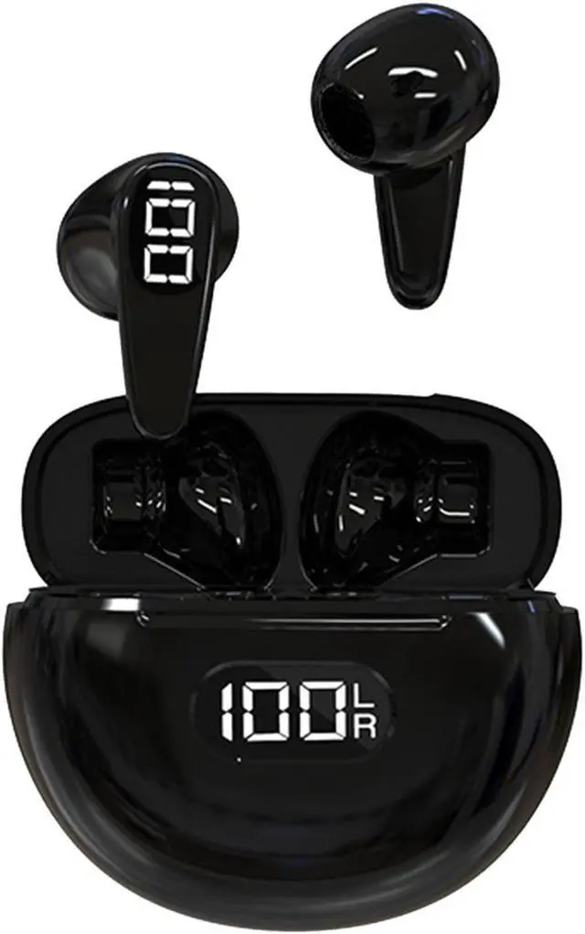 Main image of Wireless Earbuds Headphones Hi Fi Stereo Sound Wireless Ear Buds 30H LCD Power Display Charging Case With Noise Cancelling Mic For Android Wireless Running Headphones Air Earbuds Workout Wireless