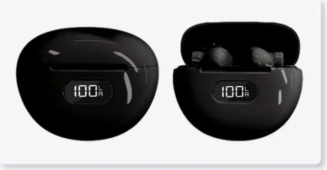 Alt view image 6 of 6 - Wireless Earbuds Headphones Hi Fi Stereo Sound Wireless Ear Buds 30H LCD Power Display Charging Case With Noise Cancelling Mic For Android Wireless Running Headphones Air Earbuds Workout Wireless