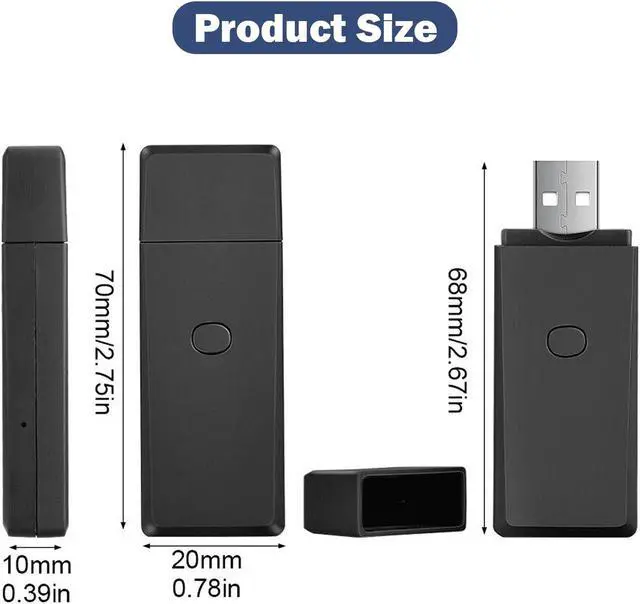 Alt view image 6 of 7 - Hidden Video Camera  Portable Spy Video Camera USB 32GB Disk Covert Nanny Video Recorder with Motion Detection  Security Cameras for Home, Office