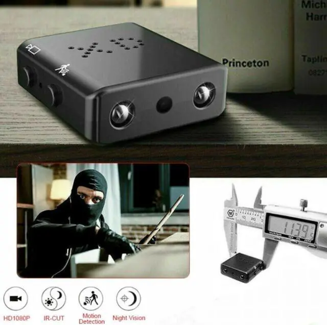 Alt view image 2 of 7 - Mini Camera Smallest 1080P HD Camcorder Infrared Night Vision Micro Cam Motion Detection DV DVR Security Camera Without WiFi