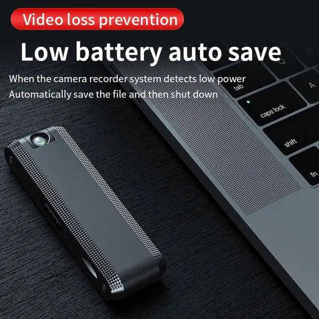 Alt view image 5 of 7 - 1080P Full HD ,Mini Body Camera with 32GB Memory Card,Premium Portable Body Camera with Night Vision and Motion Detection Wearable for Office, Law Enforcement, Security Guard