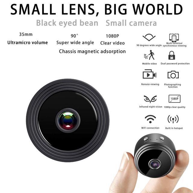 thumbnail image 2 of Smallest Spy Camera Hidden Camera Detector,HD1080P Wireless Cameras For Home Security,Nanny Cam,Outdoor/Indoor Camera With Night Vision,Motion Detection,Cloud Storage For Security With IOS AndroidAPP 2 of 14