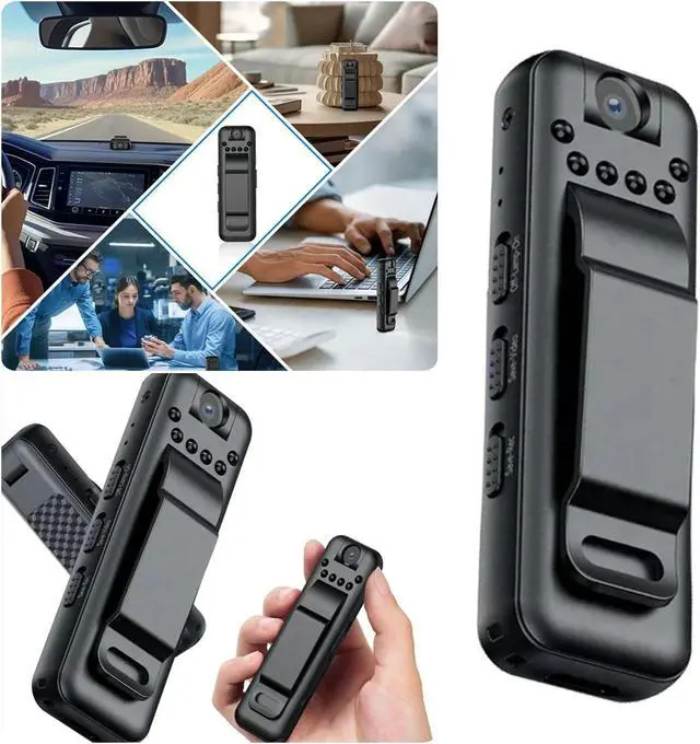 Alt view image 6 of 7 - Cameras with Audio And Video Bathroom Hidden Cameras Wireless over The Door Cameras for Home Pinhole Glasses Clip on Pinhole Glasses Surveillance Cameras 1080 Outdoor Recording Cameras for