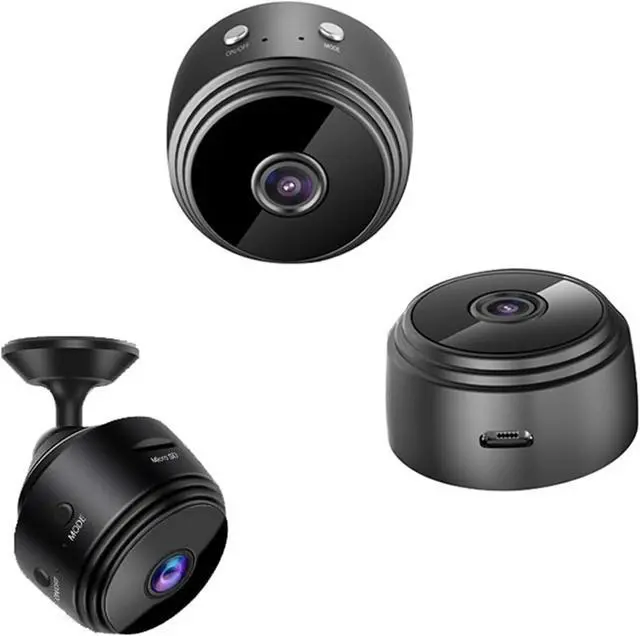 Alt view image 6 of 7 - Spy Camera 1080P WiFi Hidden Camera Wireless Indoor Secret Camera Mini Nanny Spy Cam Home Security Surveillance Camera Micro Small Monitor Video Camera with Motion Detection App Control