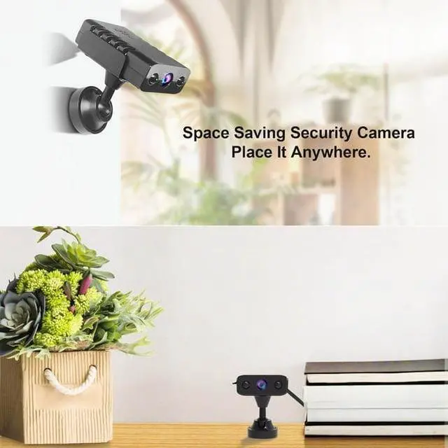 Alt view image 5 of 5 - WiFi Hiddens Camerass h Audio and Video Live Feed,h Cell Phone App Wireless Recording -1080P HD Nanny Cams h Night.Cameras for Indoor/Outdoor Using