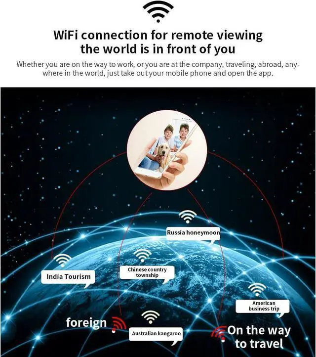 Alt view image 4 of 7 - Mini Wifi Camera Full HD 1080P Home Security Camcorder Night Vision Micro Secret Cam Motion Detection Video Voice Recorder