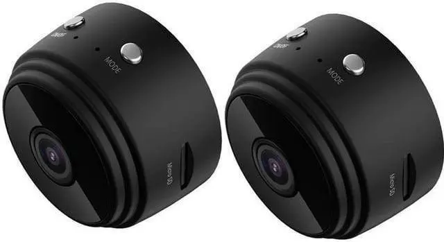 Alt view image 6 of 7 - 2PCS WiFi Mini Camera Network Wireless IP Camera 1080P with Motion Detection Night Vision Cameras, Nanny Baby Pet Cam for iPhone / Android