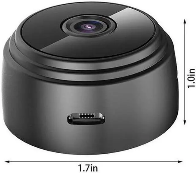 Alt view image 7 of 7 - 2PCS WiFi Mini Camera Network Wireless IP Camera 1080P with Motion Detection Night Vision Cameras, Nanny Baby Pet Cam for iPhone / Android