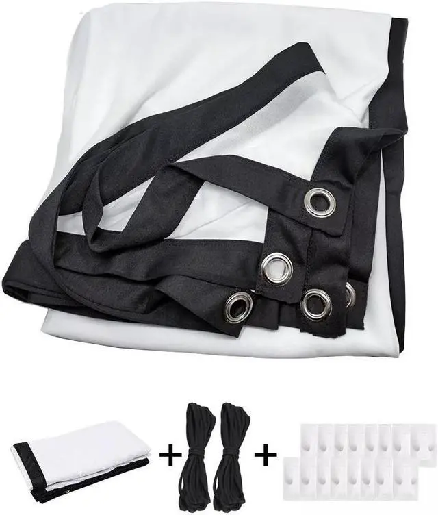 Alt view image 4 of 7 - 100" Portable Foldable 4K Projector Screen 16:9 HD Outdoor Home Cinema Theater