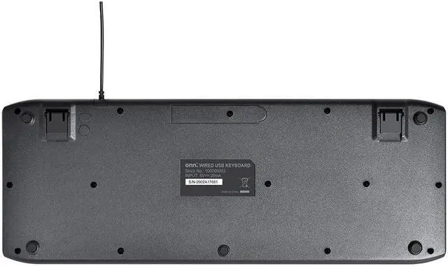 Alt view image 4 of 7 - USB Computer Keyboard with 104-Keys, 5 ft Cable, Windows and Mac Compatible, Gray