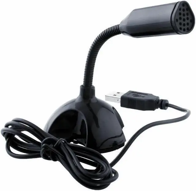 Main image of USB Stand Instrument Microphone for Tablet Laptop Black Mini Studio Speech New