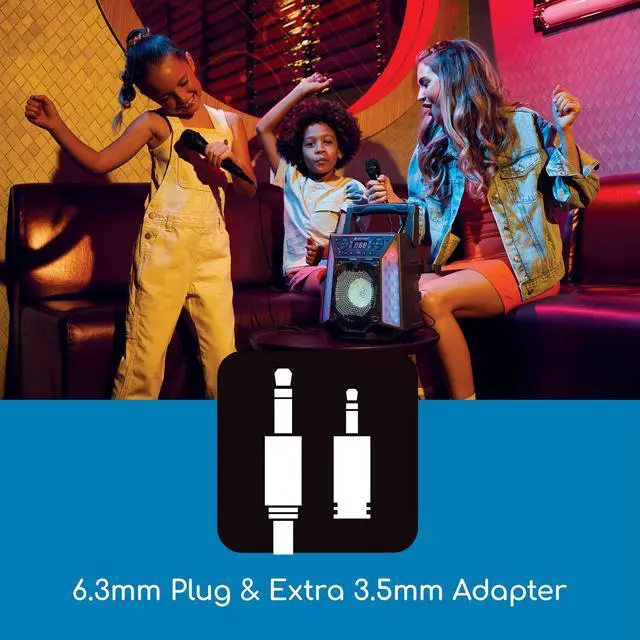 Alt view image 7 of 7 - The Singing Machine SMM-205 Unidirectional Microphone