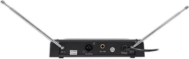 Alt view image 4 of 5 - Wireless Dual HandHeld Microphone System/Digital Display